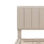 Lit plateforme tapissier simple - Système de rangement hydraulique inclus-1548686450