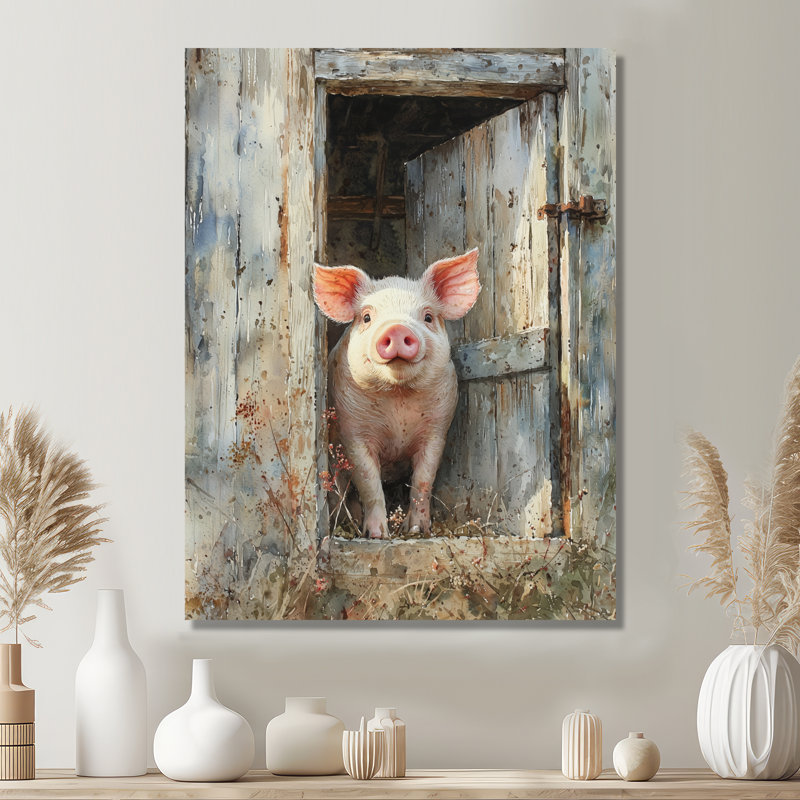 Donia - animaux, impressions sur toile, Toile tendue, Ne s’applique pas, H 32 po x l 24 po