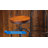 Gyu Pine Round Solid Wood Top with Steel Base Dining Table-1396523430
