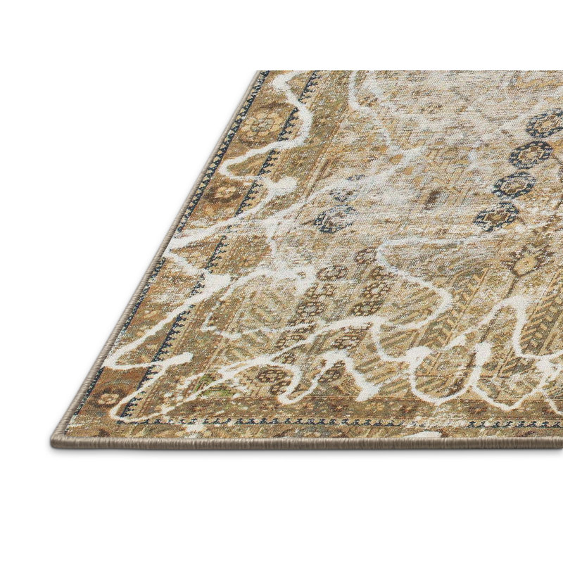 Stockville Abstract Indoor Rug, Rectangle 2' x 3'