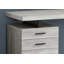 Bureau d'ordinateur moderne réversible de 48 pouces avec rangement, idéal pour le bureau personnel et le travail sur ordinateur portable, design contemporain-1432377919