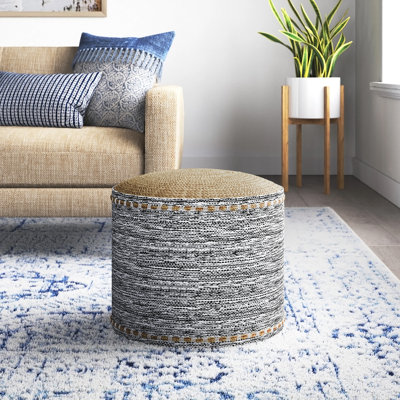 Baugh Upholstered Pouf