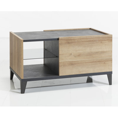 Vittoria Four Leg Coffee Table with Storage