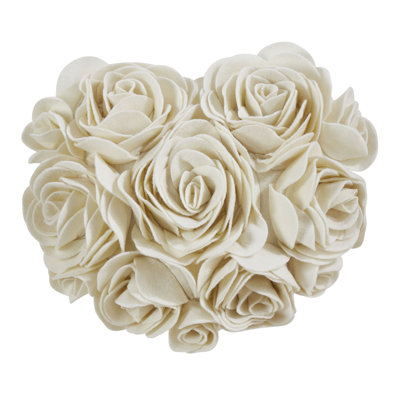 St. Valentine Collection Floral Throw Pillow