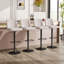 Neshay Swivel Adjustable Height Upholstered Bar Stool-117757534