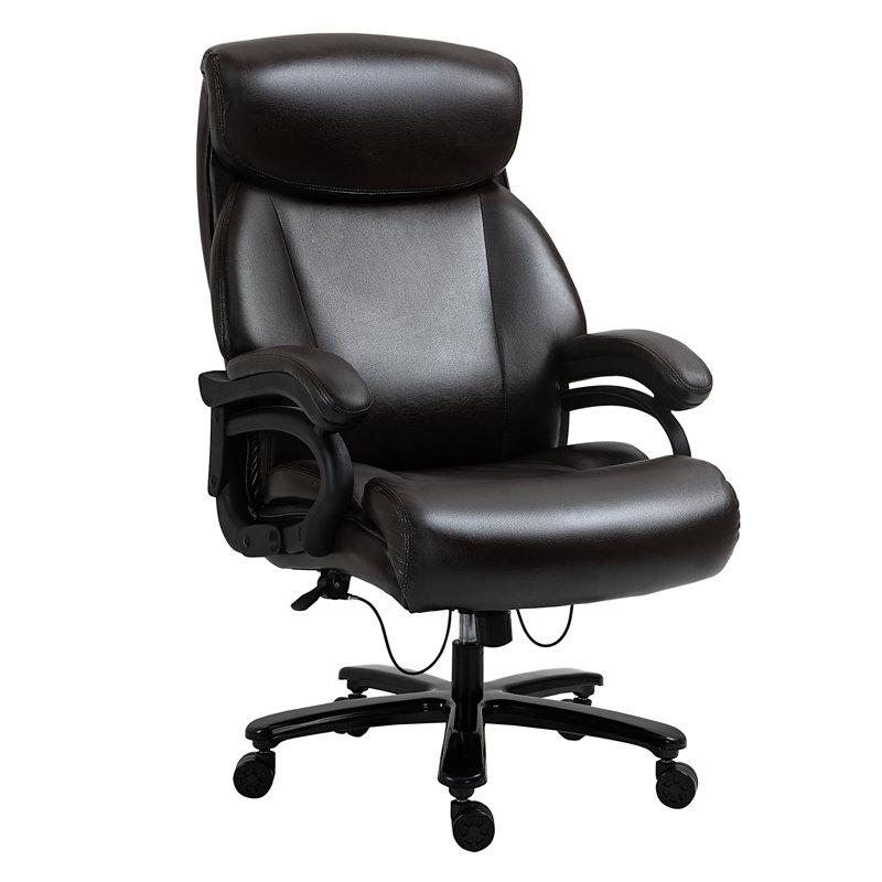 Fauteuil de direction Akaiya, Brun