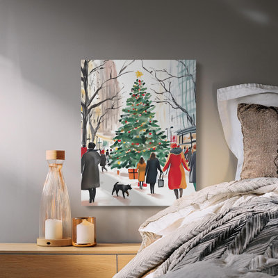 Duell 1 Piece Wrapped Canvas Wall Art Set