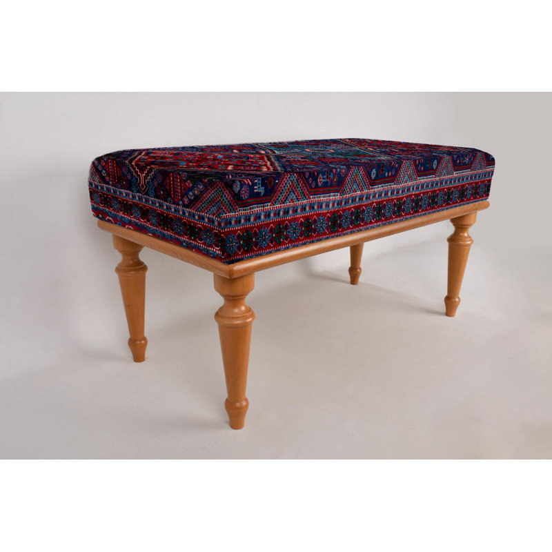 Banc de repose-pieds, banc de couloir, banc de repose-pieds, banc rembourré, banc de tapis turc, banc Kilim, banc de décoration intérieure, banc fabriqué à la main