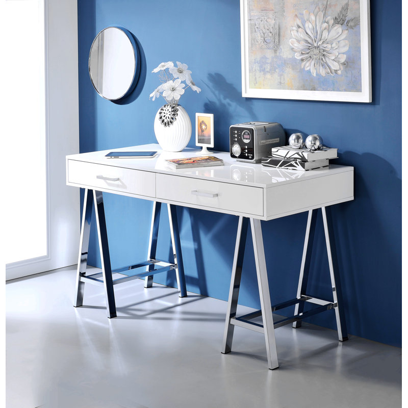 Bureau d'écriture Coleen, Blanc