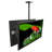 Black Multi Screen Ceiling Mount for Holds up to 350 lbs