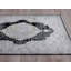 Tapis oriental gris en polyester tissé à la machine Gytte-86855783