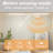 14.49Inch Motion Sensor Closet Light, Wireless Rechargeable Under Cabinet Light(set of 2)