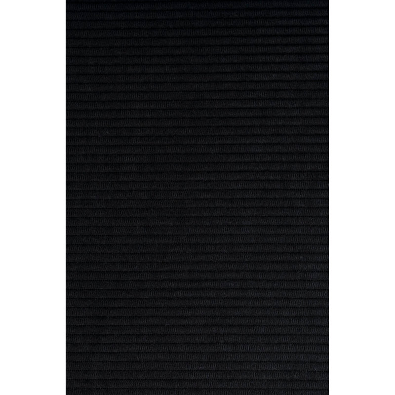 Ridge Kink Upholstered Dining Chair, Black, Black