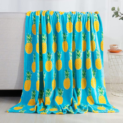 Knitted Heated Throw Blanket