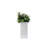26" Modena Tall Cube Self-Watering Resin Pot Planter