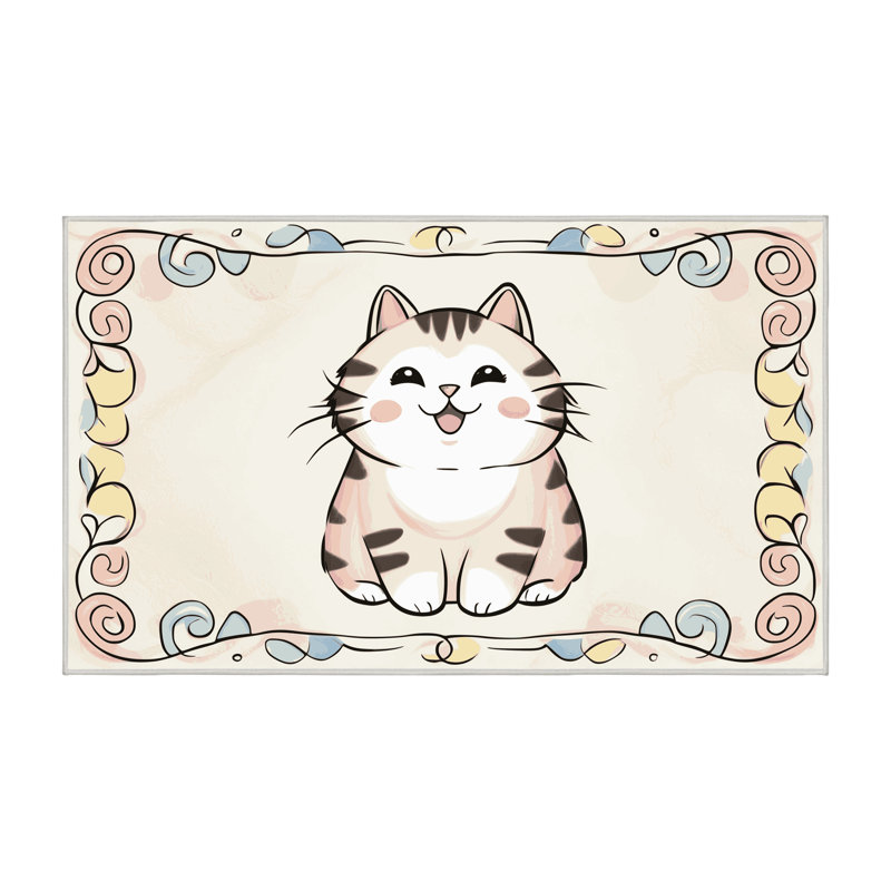 Tapis pour enfants East Urban Home, Rectangle 6 pi x 9 pi