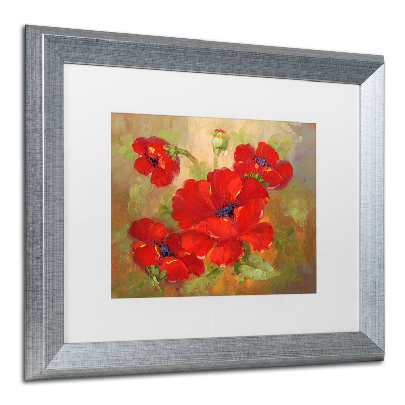 « pop », reproduction d’art sur toile encadrée, H 16 po x l 20 po x P 0,5 po