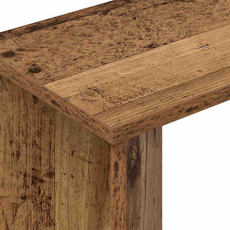 End Table, Old Wood