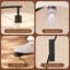 Lampe sur pied arquée 68,5 po avec télécommande et ampoule incluse-1762482256