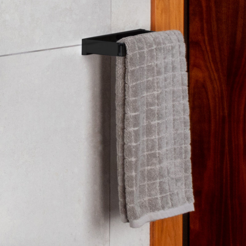 Giulia Towel Ring, Matte Black