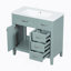 Armoire de salle de bain 36 po avec lavabo et tiroir 36 po-214043638