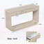 Console avec pieds courbés élégants, pour le vestibule, le couloir ou le salon-528989477