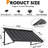 All-Season Adjustable Metal Awning, Easy Installation Rustproof Shade Canopy, Year-Round Sun Rain Snow Protection For Porch Garage Patio