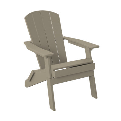  Adirondack pliant. Bois vieilli