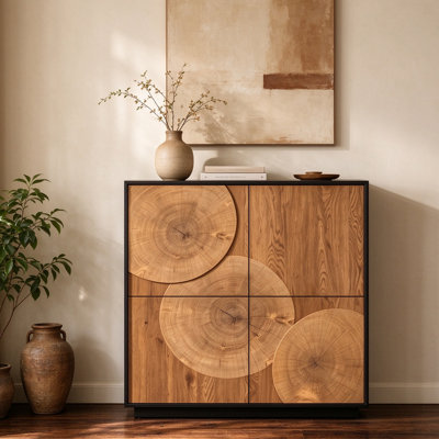Wabi Sabi Console Cabinet