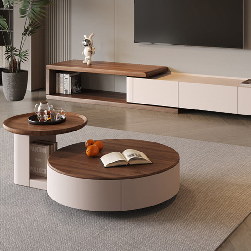 Table basse légère et luxueuse
