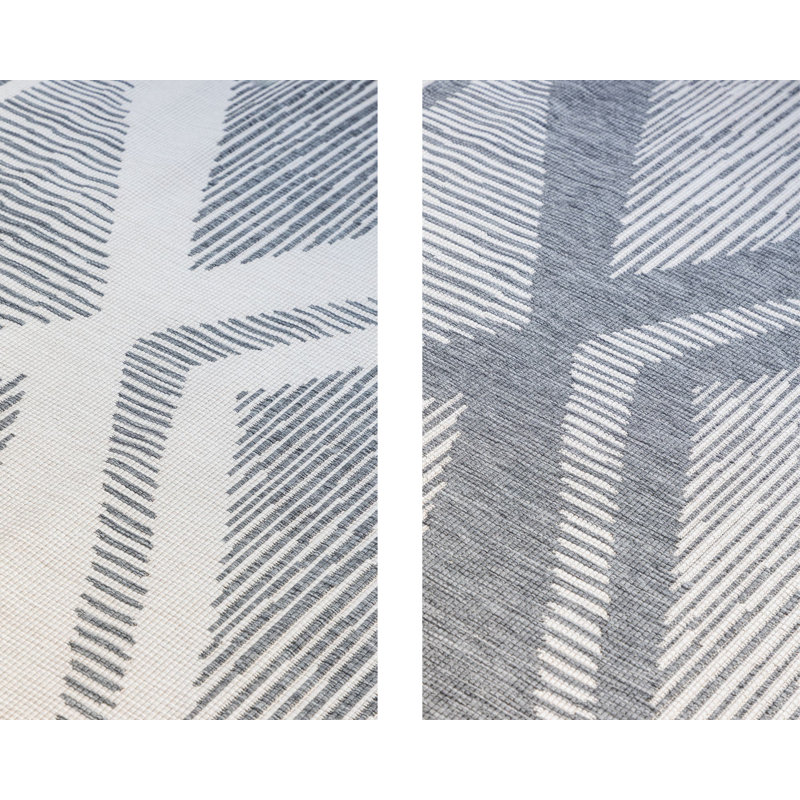 Dynamic Geometric Indoor / Outdoor Area Rug, Rectangular 160 x 230cm
