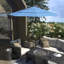 Parasol de marché de 132 po Ortie-91267289