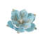 Fleur de Noël 24CM flocage de fleurs de magnolia haut de gamme décoration de Noël fleur de Noël-250878553
