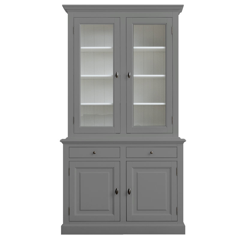 Ava-Kate Display Cabinet, Dusty Grey