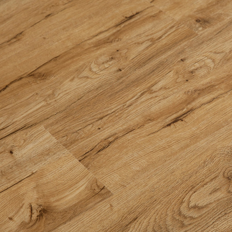 Route66 9" x 60" x 7mm/12 mil Waterproof Click Lock Luxury Vinyl Plank Flooring, European Oak