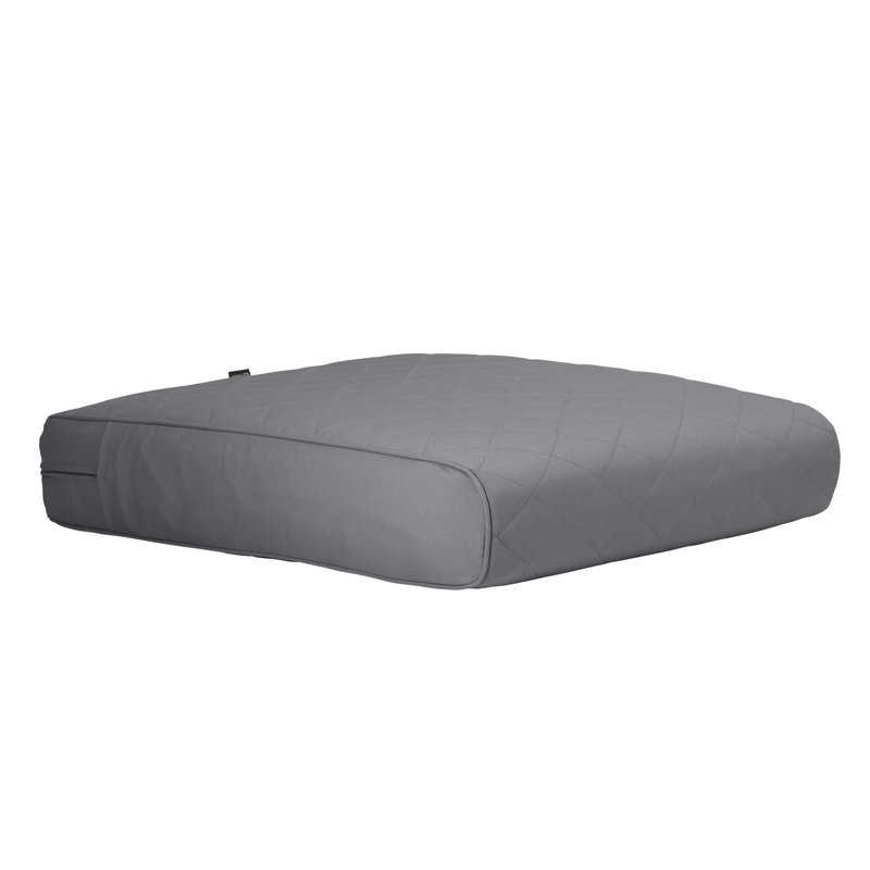 Ayvion Outdoor 3'' Bench Cushion Cover, Chamomile, 25" W x 25" D