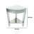Glass Top End Table
