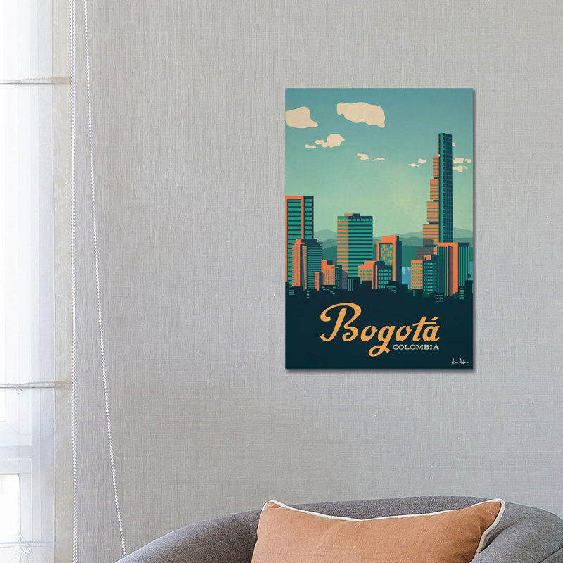 Bogota - Wrapped Canvas Print, 66.04 cm H x 45.72 cm W x 3.175 cm D