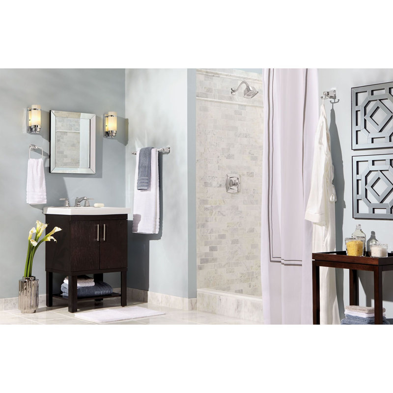 Porte-serviettes mural 24 po Boardwalk, Chrome