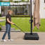  Parasol carré en porte-à-faux 118 "avec base Easy-Move | Mobilité d'une personne-235443957