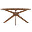 Modway Crossroads 63" Oval Wood Dining Table-93617143