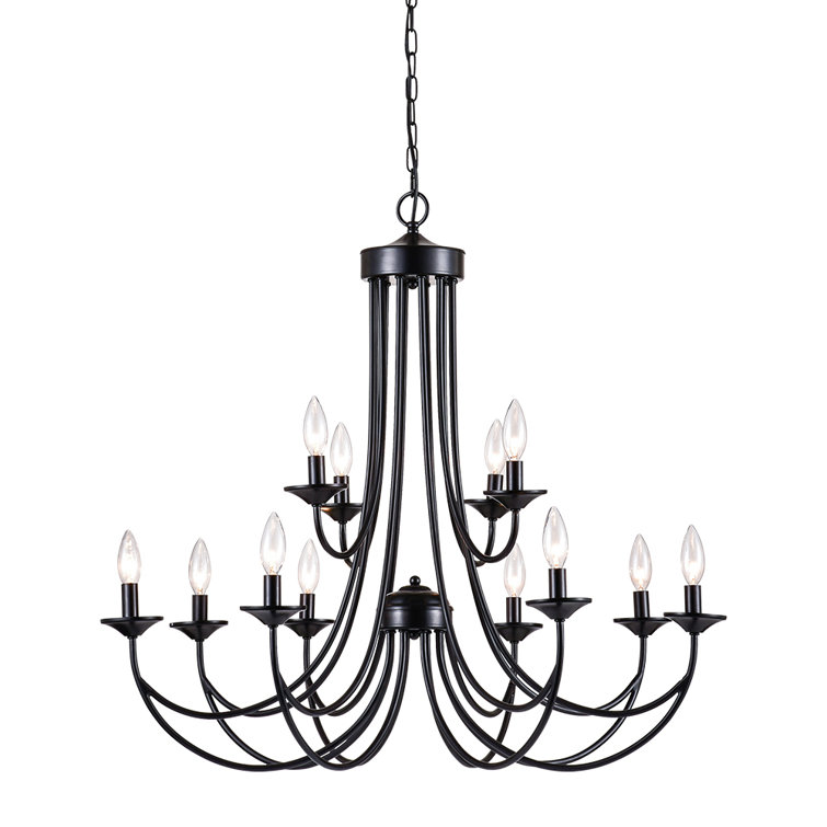 Estelle 12 - Light Dimmable Classic / Traditional Chandelier