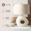 Lampe de table sculpturale Iris