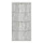 Bookshelf, Bookcase, Etagere, 5 Tier, 48"H, Office, Bedroom, Grey Laminate, Contemporary, Modern-697343895