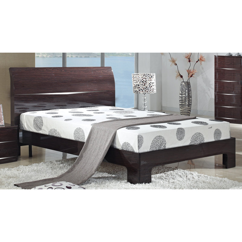 Merlemont UK Double - DE 135 X 190 Cm Solid Wood Bed, Cherry, Kingsize (5')