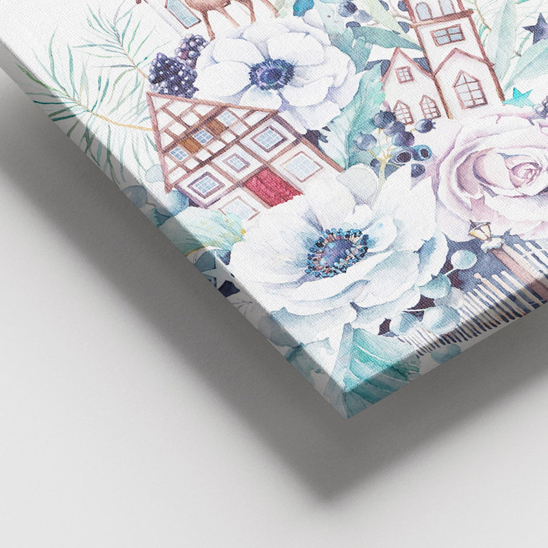 Peinture décorative sur toile