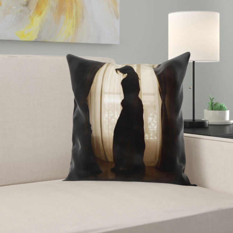Housse et insert de coussin carré femme