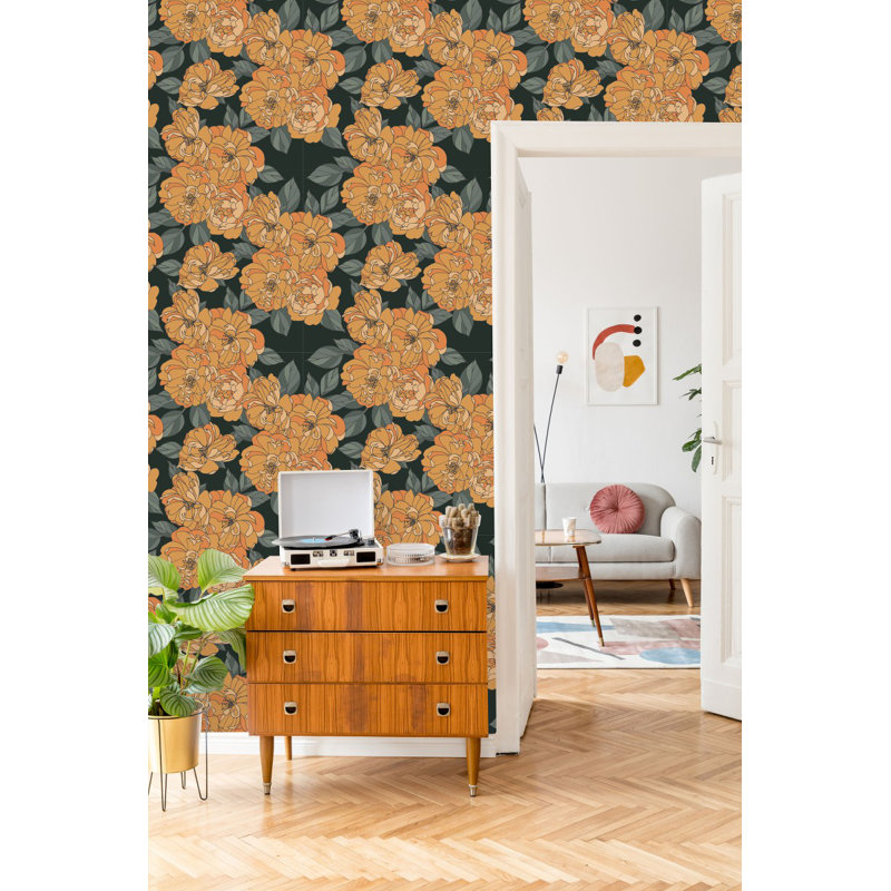 Carreau de papier peint l 25 po, L 2,09 pi x L 10,42 pi