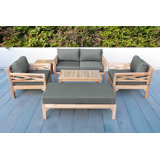 Monterey Outdoor Teak Conversation Set