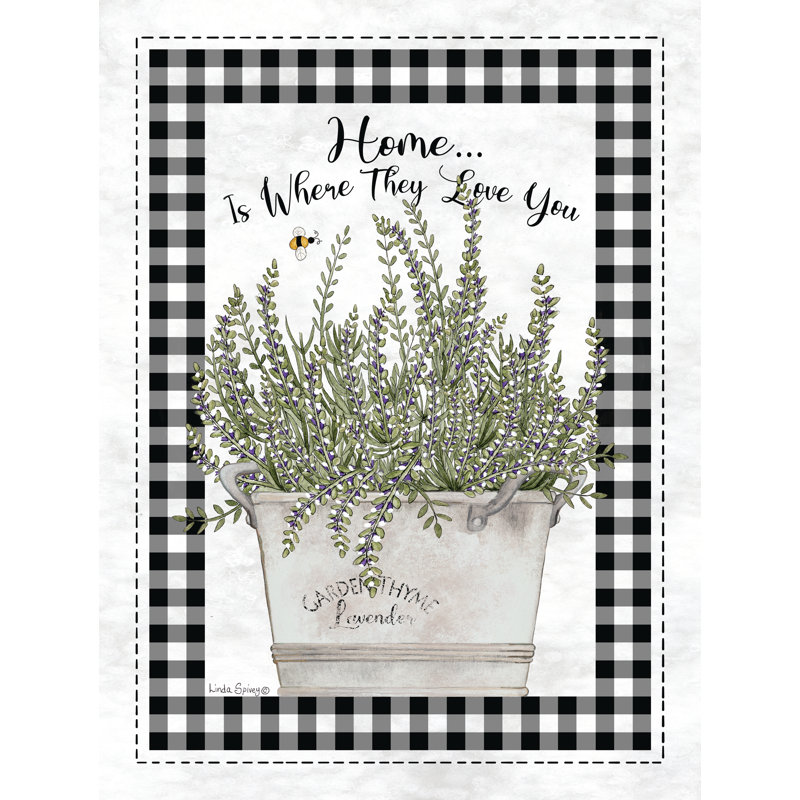 «Home… on Canvas» par Linda Spivey, reproduction, H 18 po x l 12 po x P 1,25 po